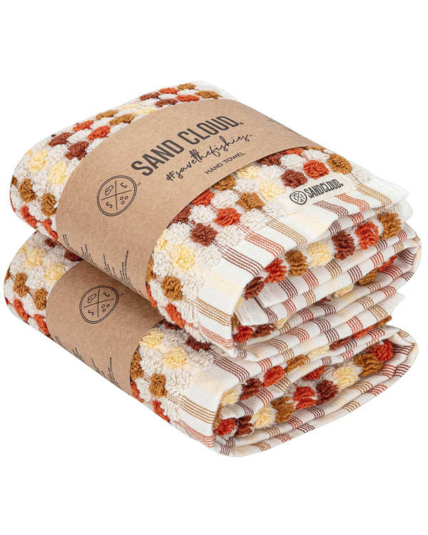 Alternative view of Stripe Polka Dot Hand Bath Bundle - 2 Pack - Taupe