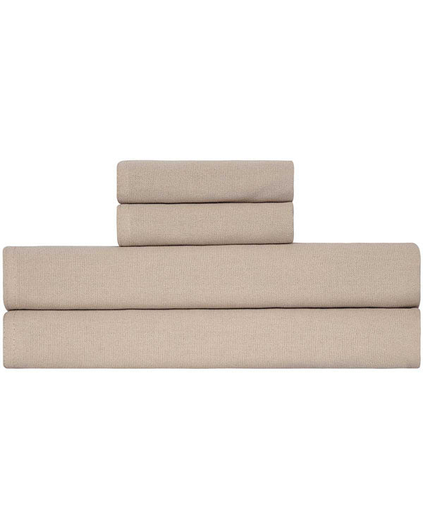 Terra Fringeless XL Bath Bundle - Sand