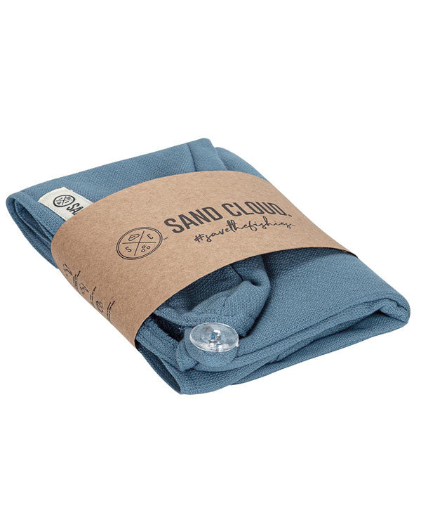 Terra Hair Towel - Slate Blue - Image 3