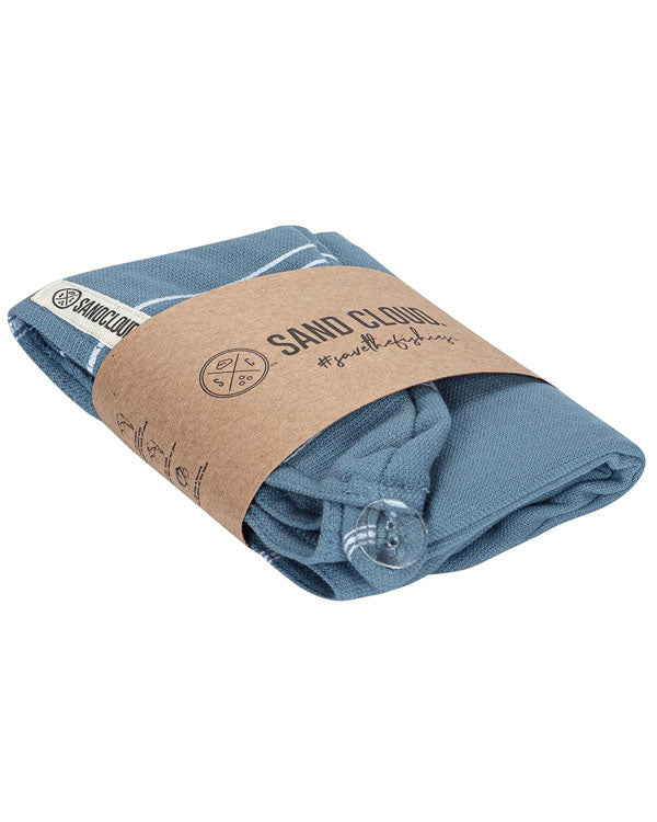 Classic Hair Towel - Slate Blue - Image 3