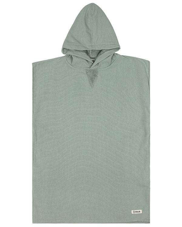 Terra Hooded Poncho Youth - Sage - Image 8