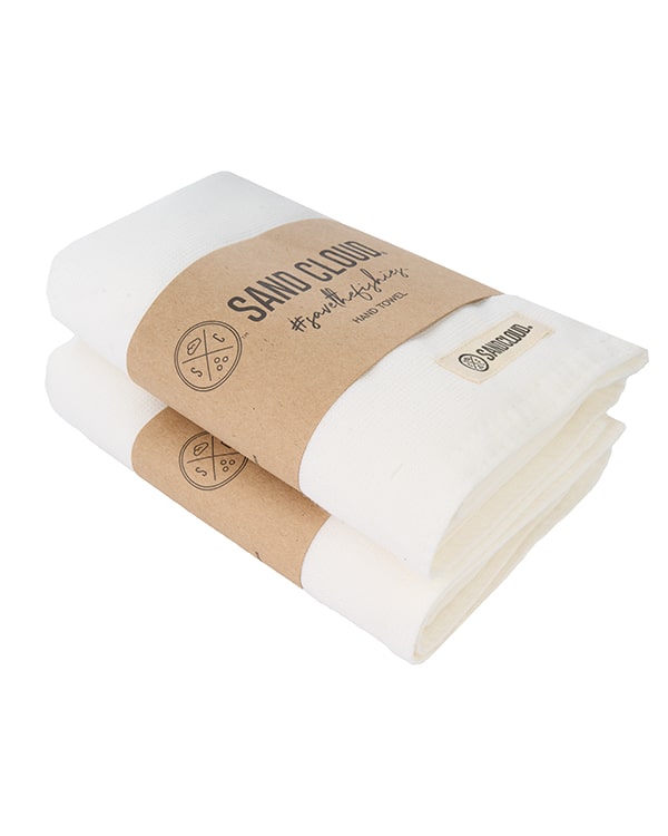 Terra Fringeless Hand Bath Bundle 2 Pack - Ivory - Image 3