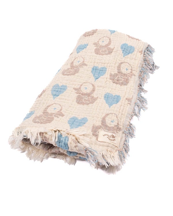 Ducky Gauze Receiving Blanket Single with Pouch - Image 6