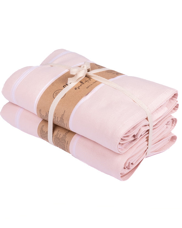 Classic Fringeless XL Bath Bundle - Calcite Pink - Image 4