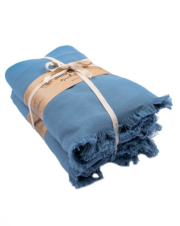 Terra XL Bath Bundle 2 Pack - Slate Blue - Image 10