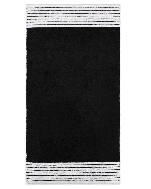 Alternative view of Micro Stripe Bath Bundle - 2 Pack - Black