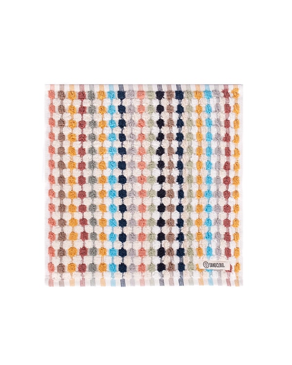 Alternative view of Stripe Polka Dot Washcloth Bath Bundle - 6 Pack