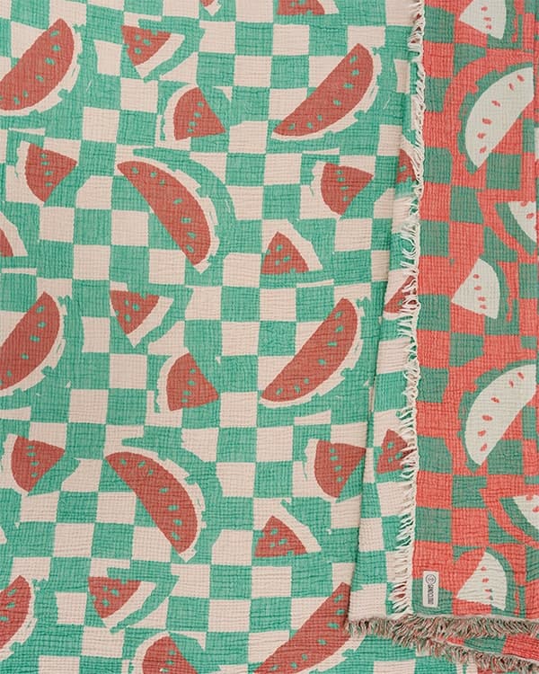 Melon Checker - PARTY BLANKET - Image 5