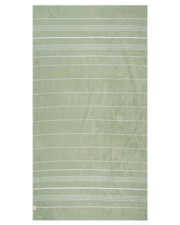 Classic Fringeless XL Bath Bundle - Sage - Image 5