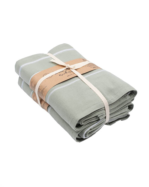 Classic Fringeless XL Bath Bundle 2 Pack - Sage - Image 7