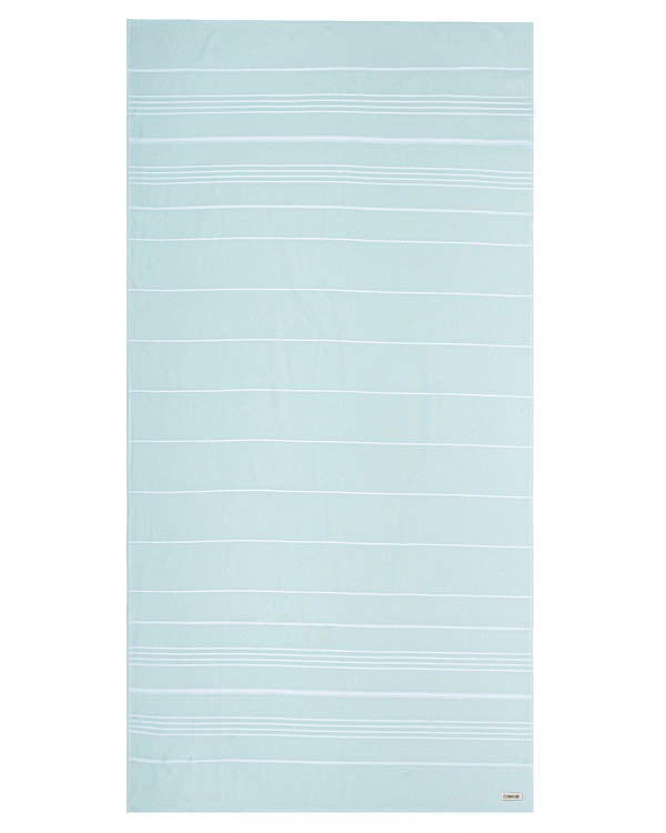 Alternative view of Classic Fringeless XL Bath Bundle - Seaglass