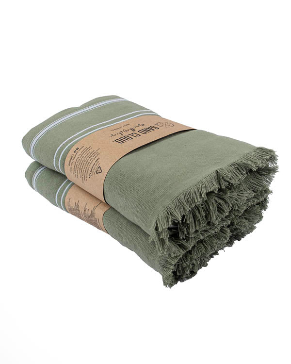 Classic XL Bath Bundle 2 Pack - Hedge Green