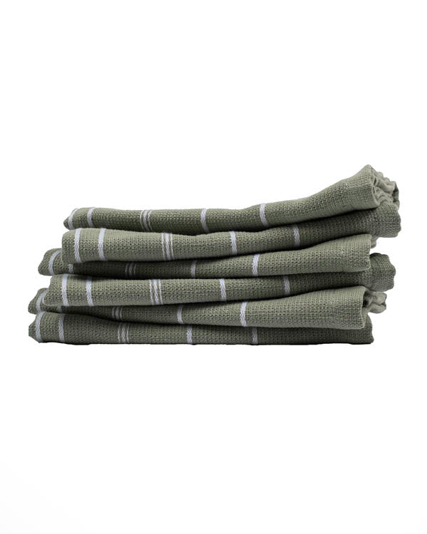 Alternative view of Classic Bath Washcloth Bundle 6 Pack - Sage