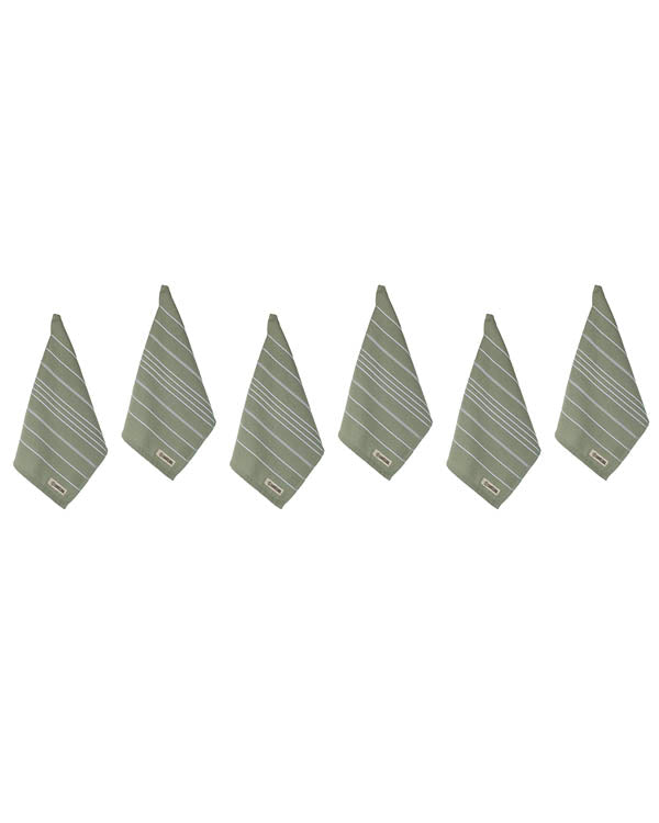 Classic Bath Washcloth Bundle 6 Pack - Sage - Image 4