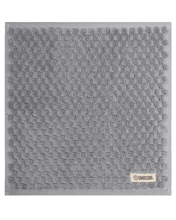 Atom Washcloth Bath Bundle- 6 Pack - Grey - Image 3