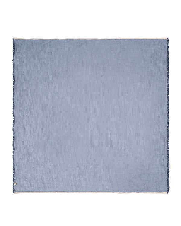 Alternative view of Senna Melange PARTY BLANKET Indigo - Queen