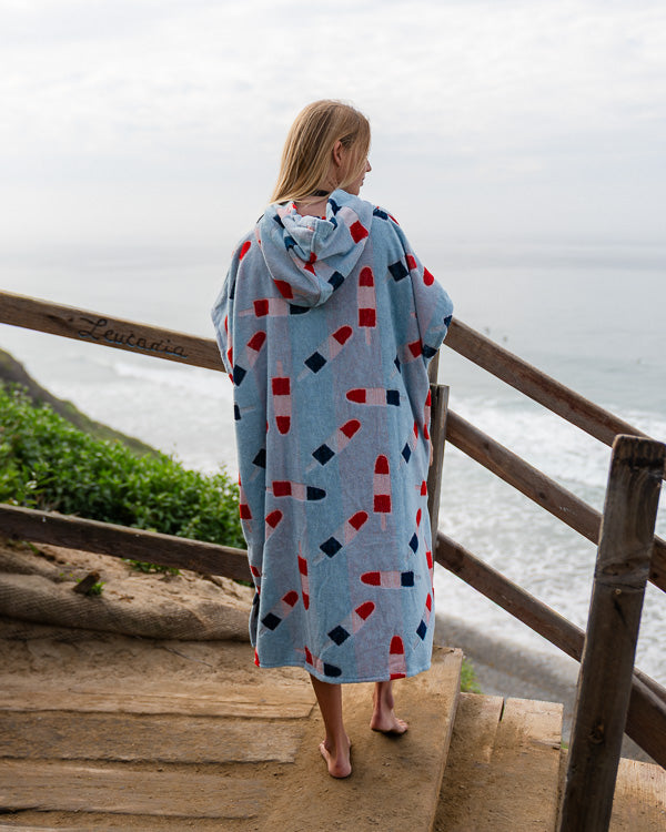 Popsicle Hooded Poncho - Image 3