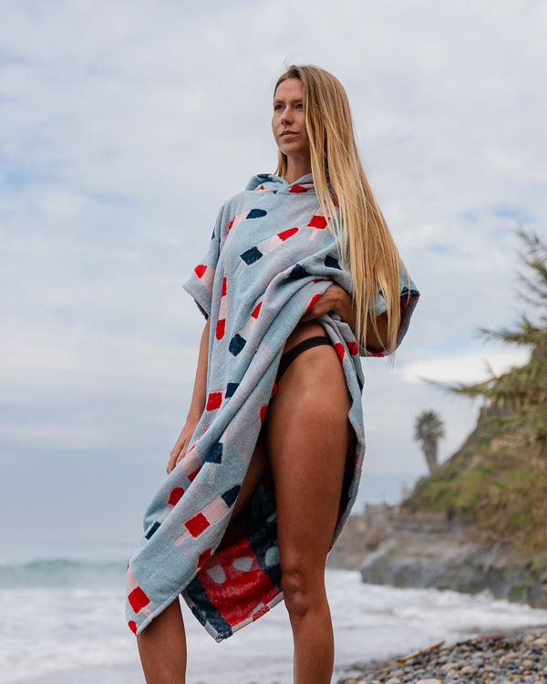 Popsicle Hooded Poncho - Image 4