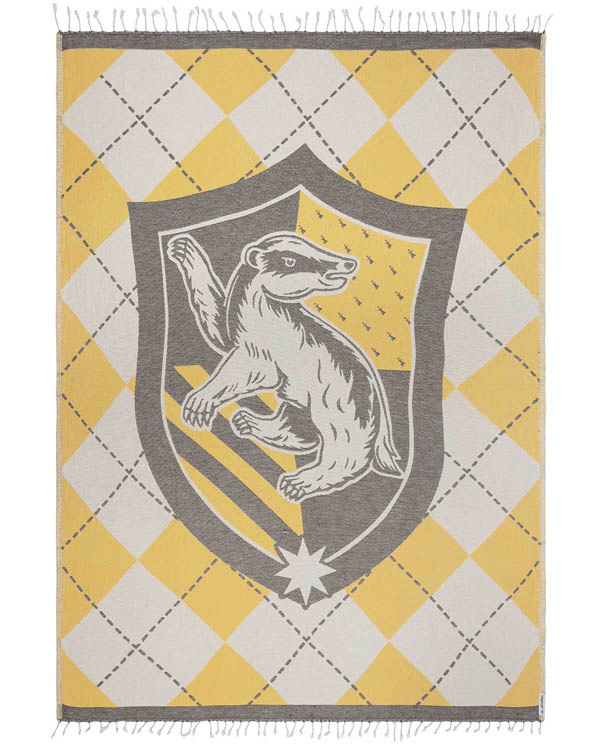 Hufflepuff Crest Blanket