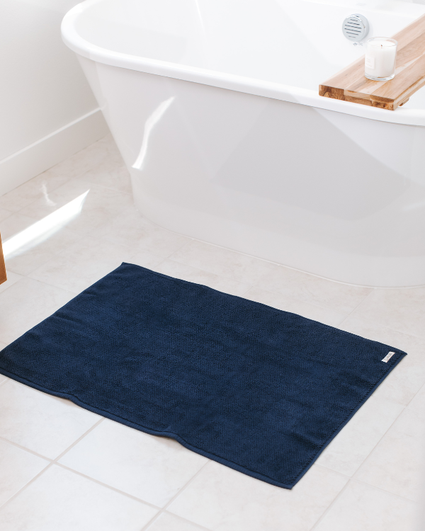Willow Bath Mat - Deep Ocean - Image 6