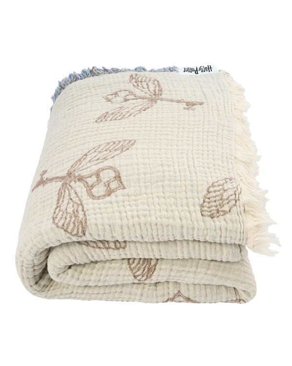 Harry Potter Winged Keys - PARTY BLANKET - Image 4