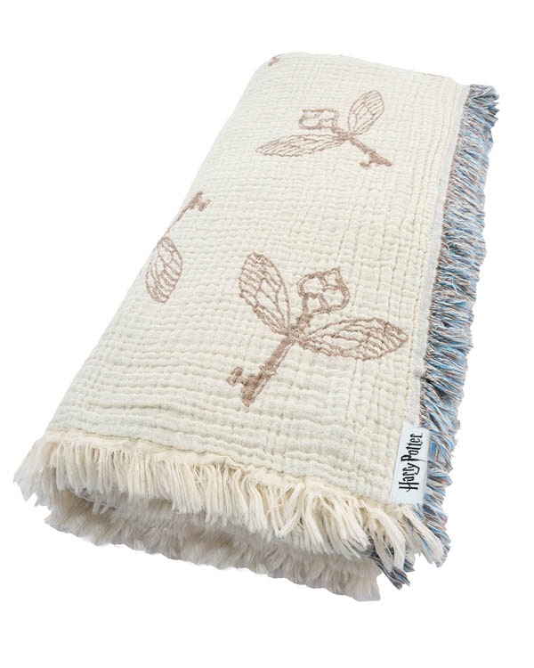 Harry Potter Winged Keys - PARTY BLANKET - Image 5