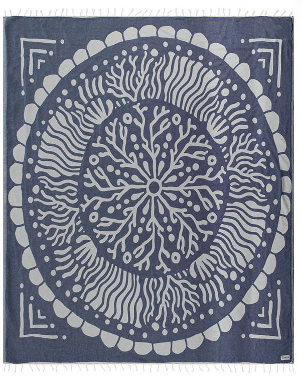 Mandala Reef - X-Large Navy