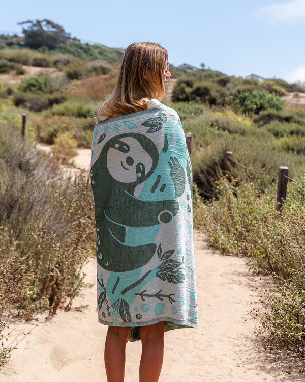 Wander Sloth Towel Bag - Fahlo - Image 8