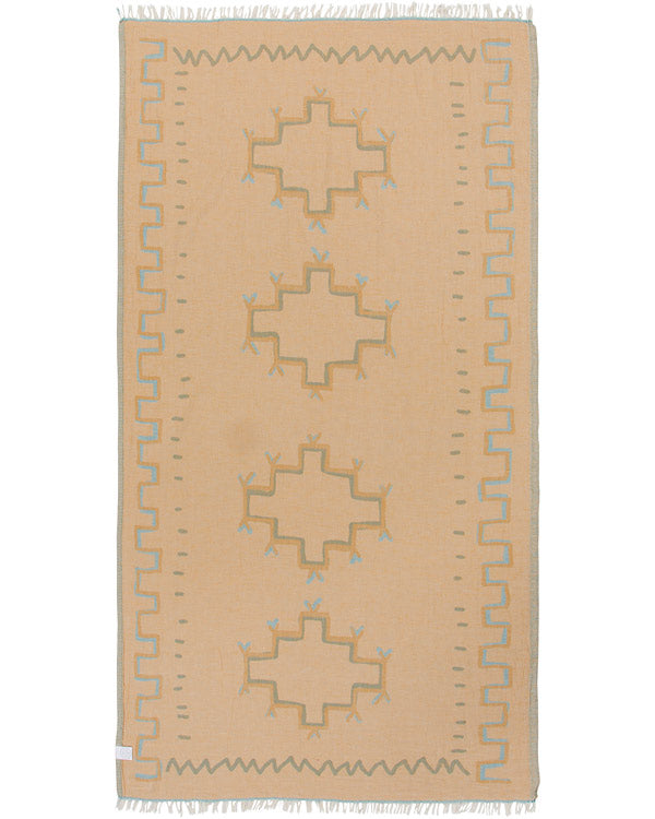 Alternative view of Moroccan Towel Teal
