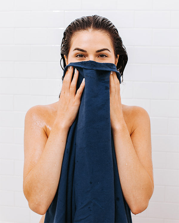 Alternative view of Terra XL Bath Bundle - Navy